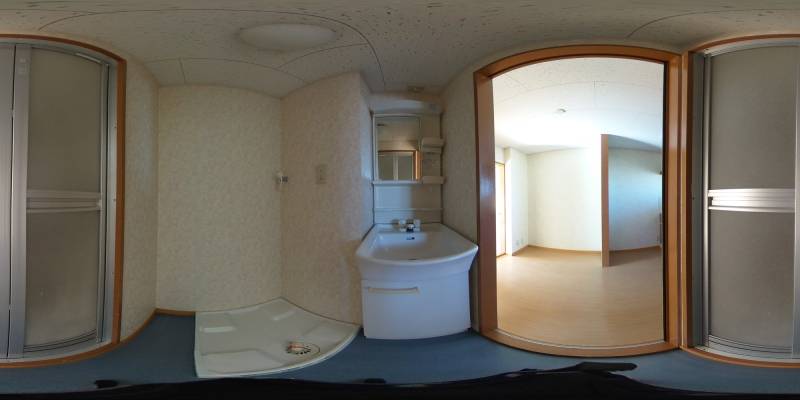パノラマ画像洗面所