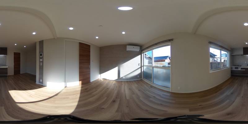 パノラマ画像リビング