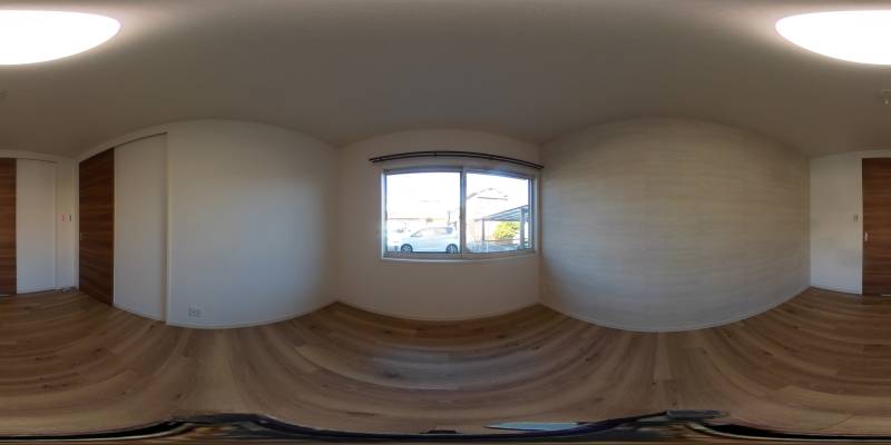 パノラマ画像洋室