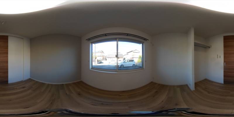 パノラマ画像洋室