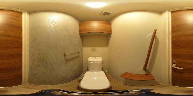 パノラマ画像トイレ