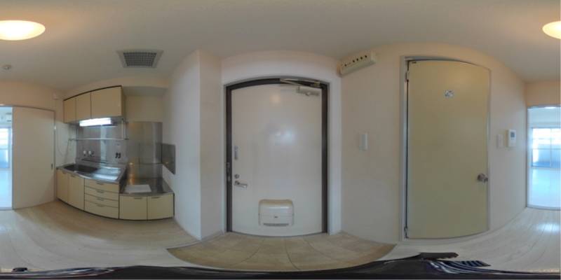 パノラマ画像玄関