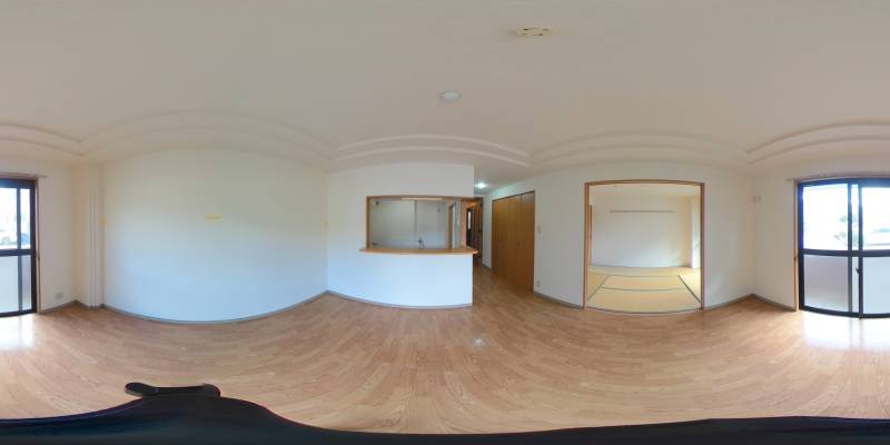 パノラマ画像リビング