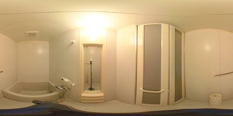 パノラマ画像バスルーム