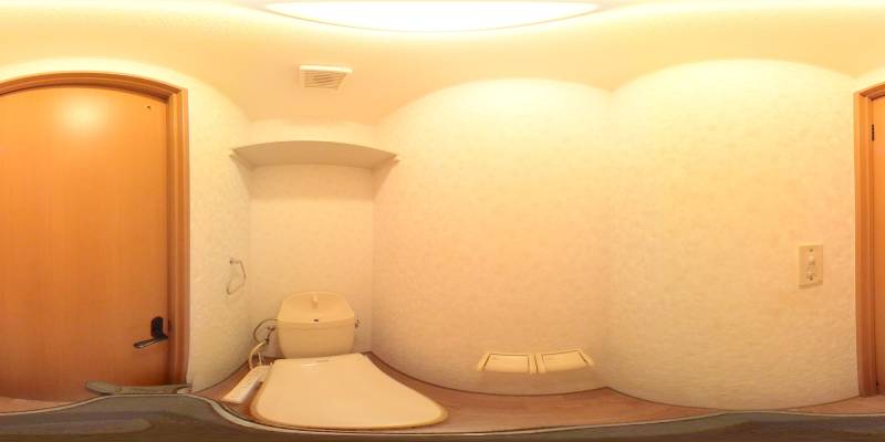 パノラマ画像トイレ