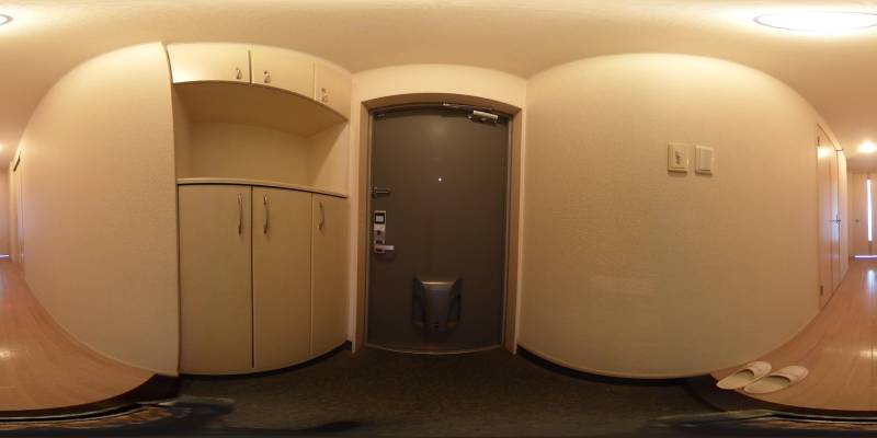 パノラマ画像玄関