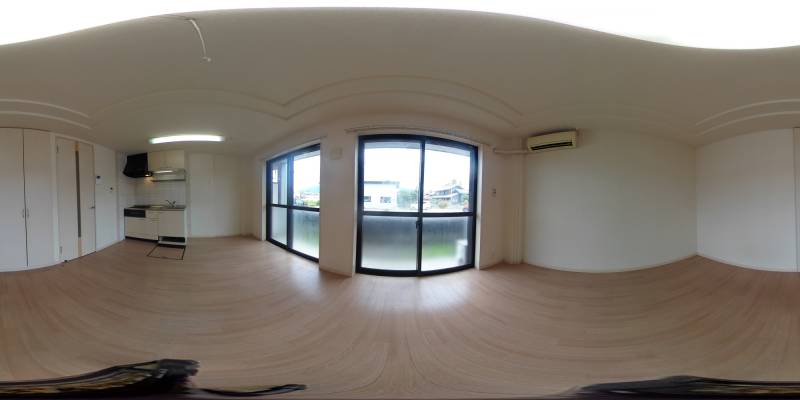 パノラマ画像リビング