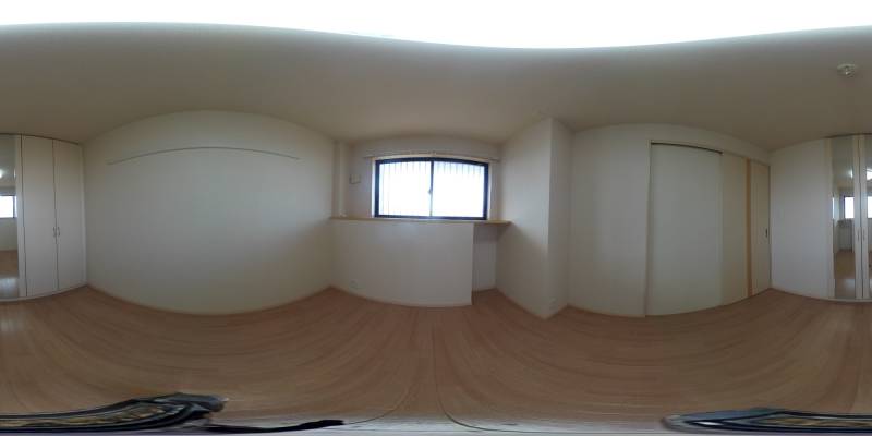 パノラマ画像洋室