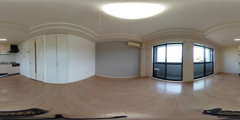 パノラマ画像リビング