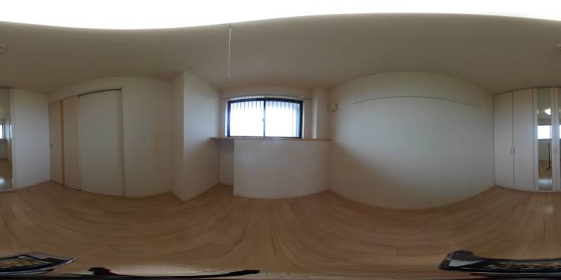 パノラマ画像洋室