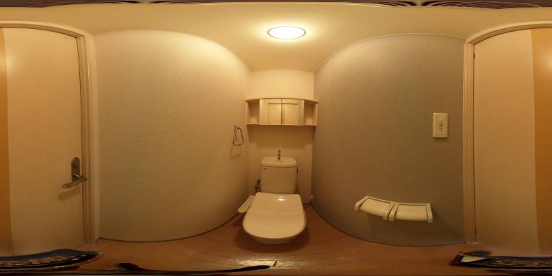 パノラマ画像トイレ