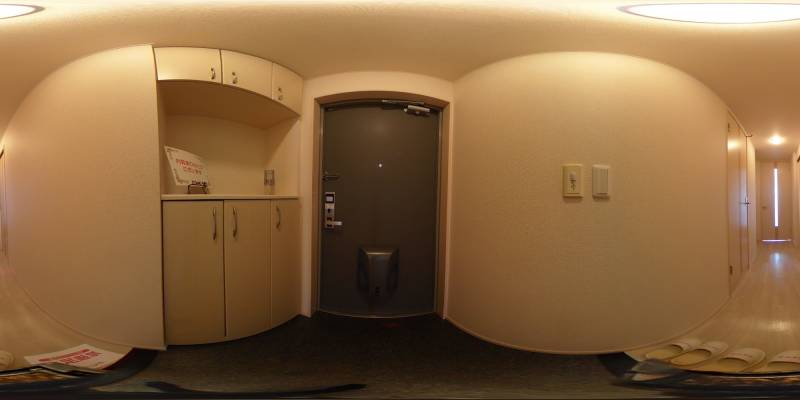 パノラマ画像玄関