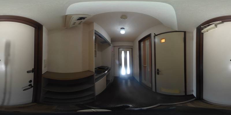 パノラマ画像玄関