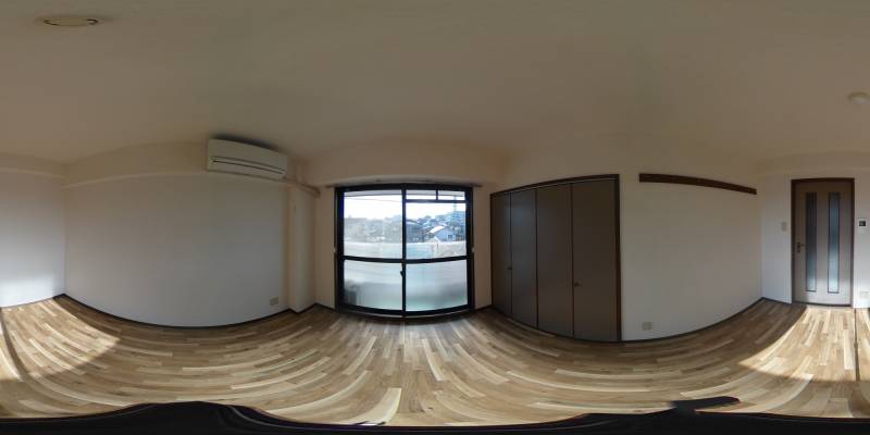 パノラマ画像洋室