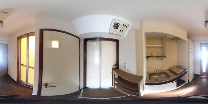 パノラマ画像玄関