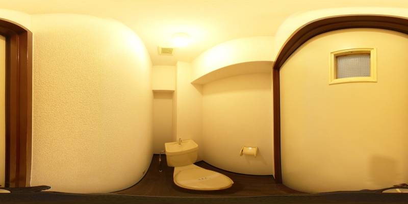 パノラマ画像トイレ