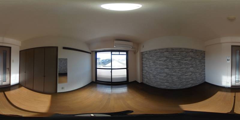 パノラマ画像洋室