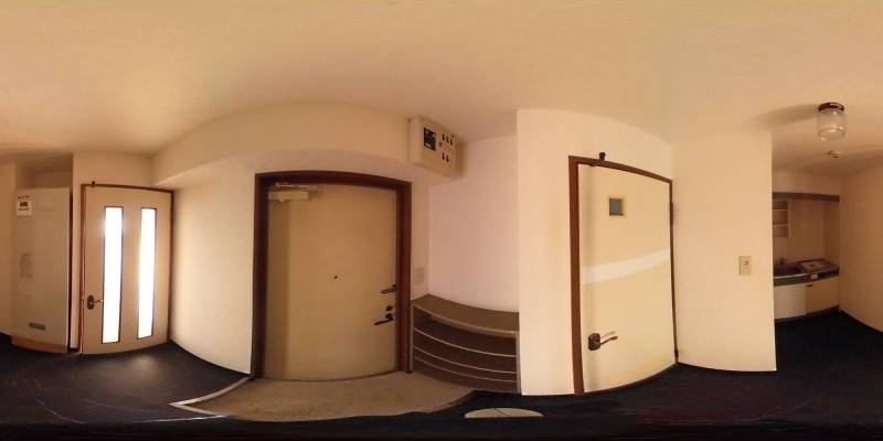 パノラマ画像玄関