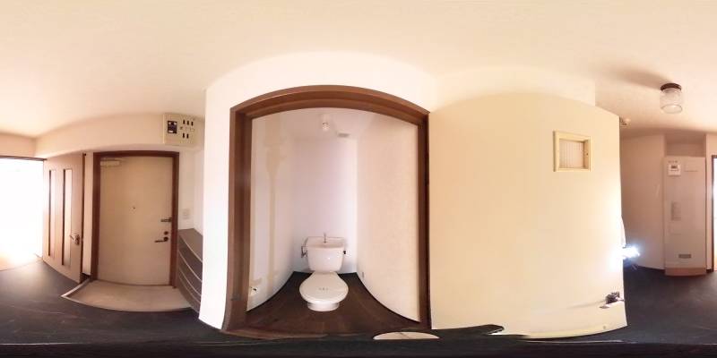 パノラマ画像トイレ