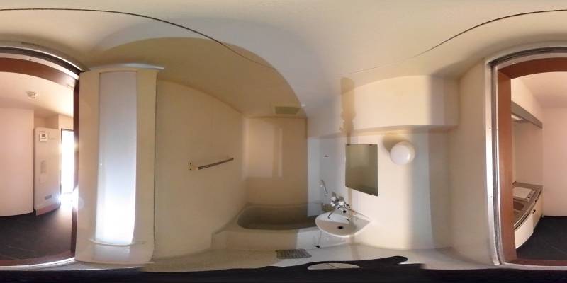 パノラマ画像バスルーム