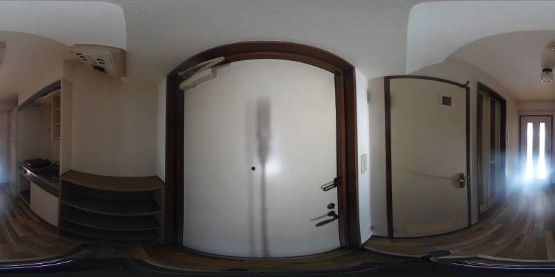 パノラマ画像玄関