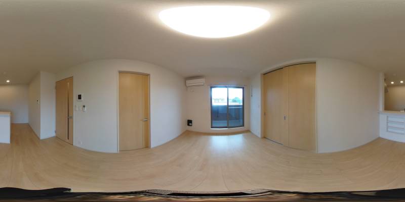 パノラマ画像リビング