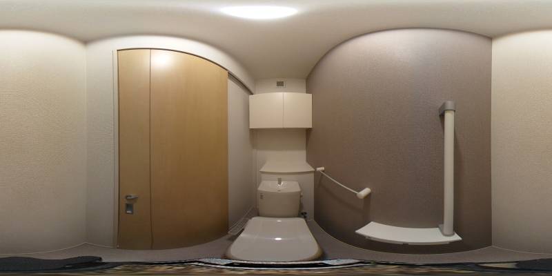 パノラマ画像トイレ