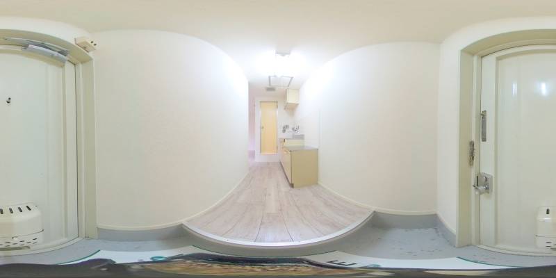 パノラマ画像玄関