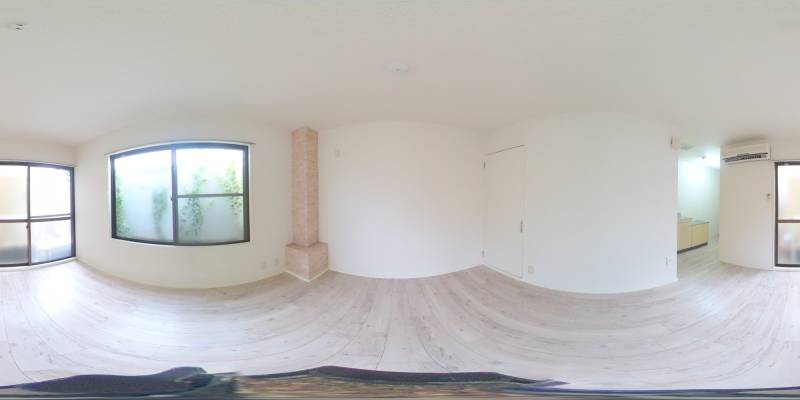 パノラマ画像洋室