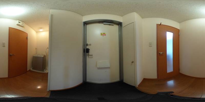 パノラマ画像玄関