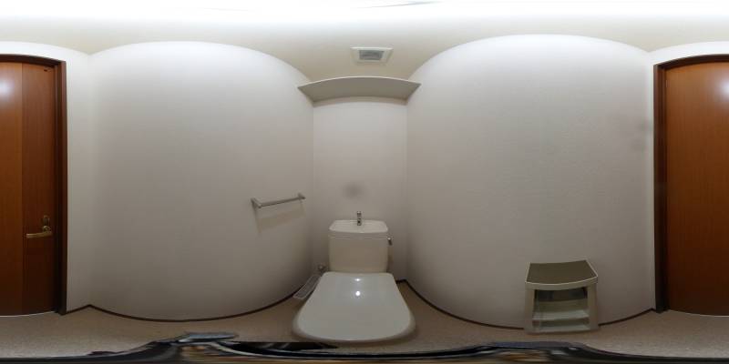 パノラマ画像トイレ
