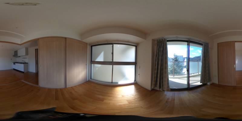 パノラマ画像洋室