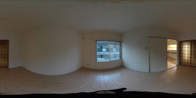 パノラマ画像洋室