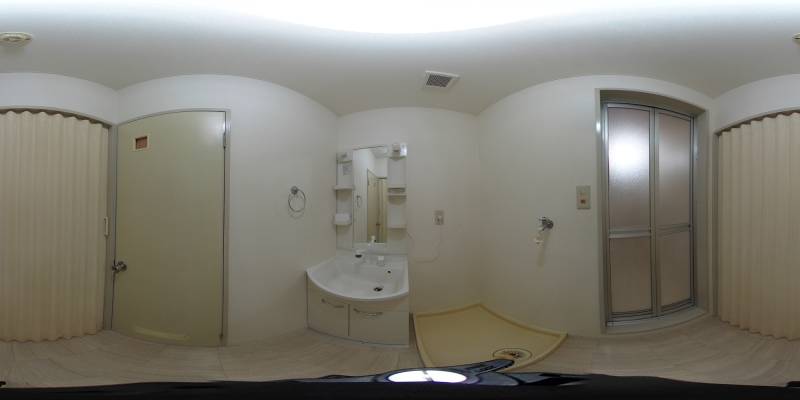 パノラマ画像洗面所