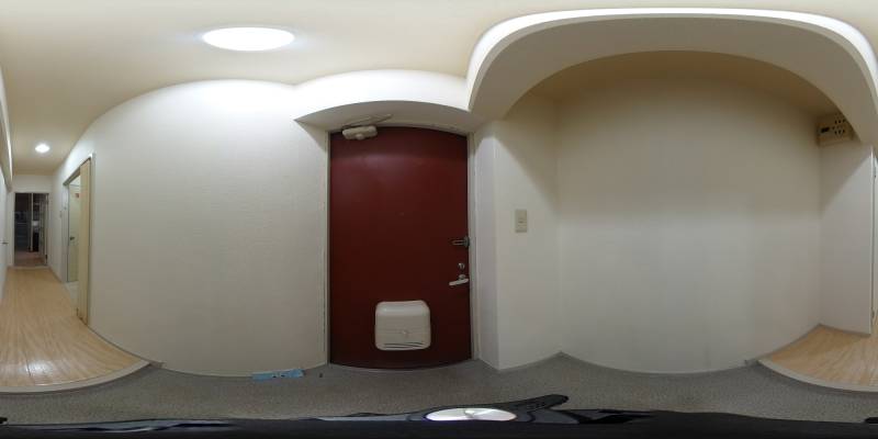 パノラマ画像玄関