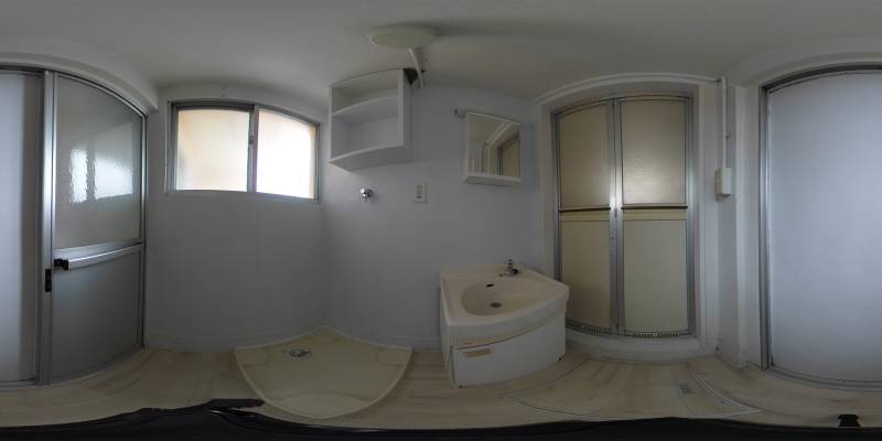 パノラマ画像洗面所