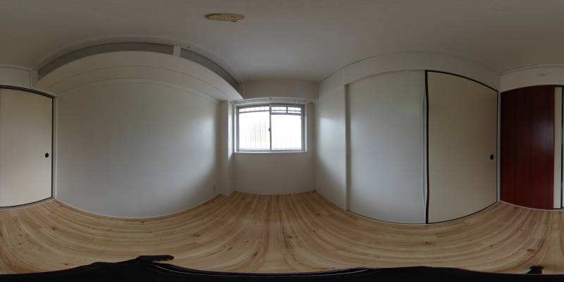 パノラマ画像洋室