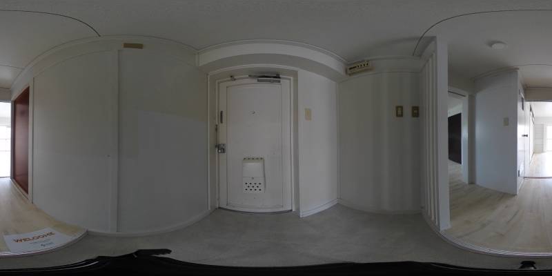 パノラマ画像玄関