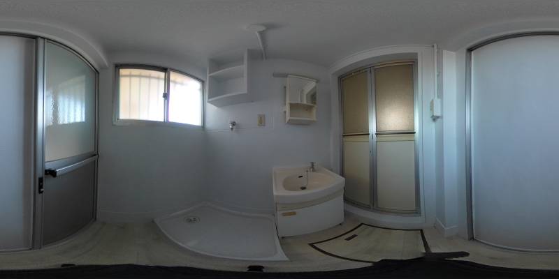 パノラマ画像洗面所