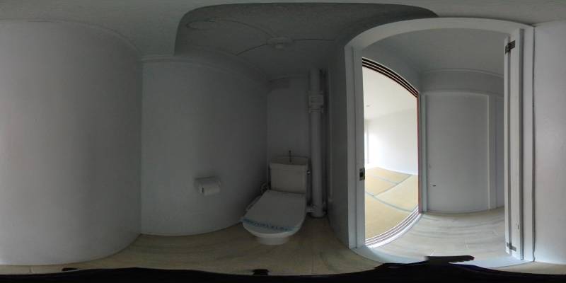 パノラマ画像トイレ