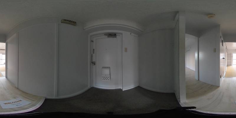 パノラマ画像玄関