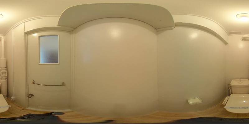 パノラマ画像トイレ