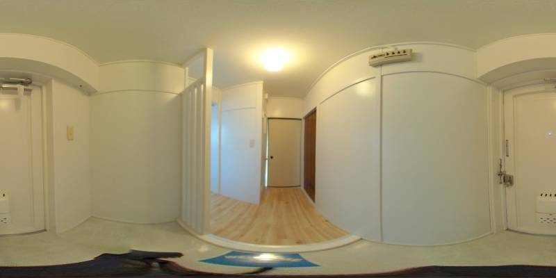 パノラマ画像玄関