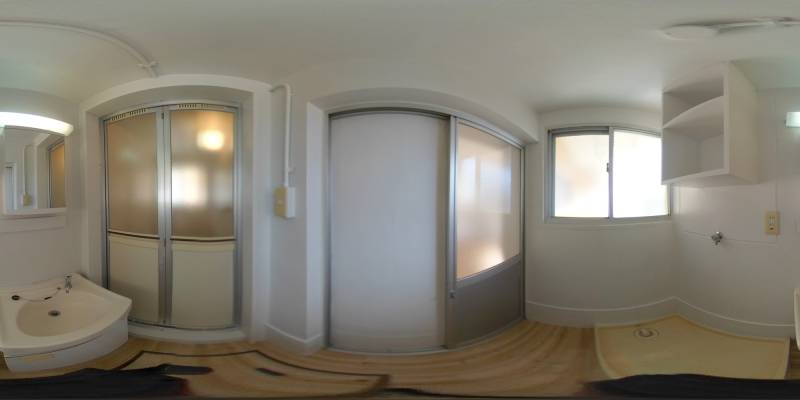 パノラマ画像洗面所