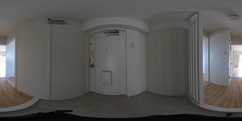 パノラマ画像玄関