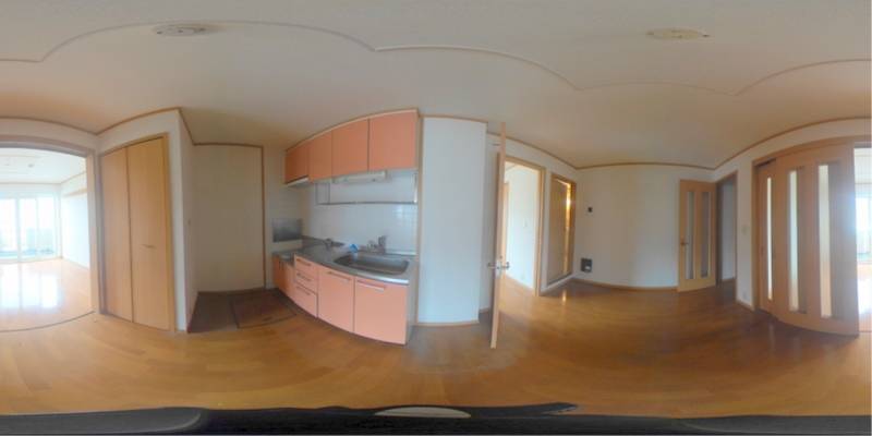 パノラマ画像リビング