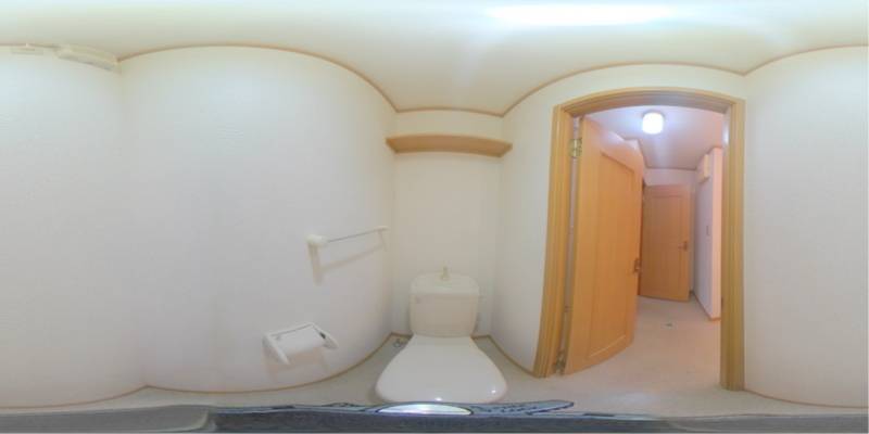 パノラマ画像トイレ