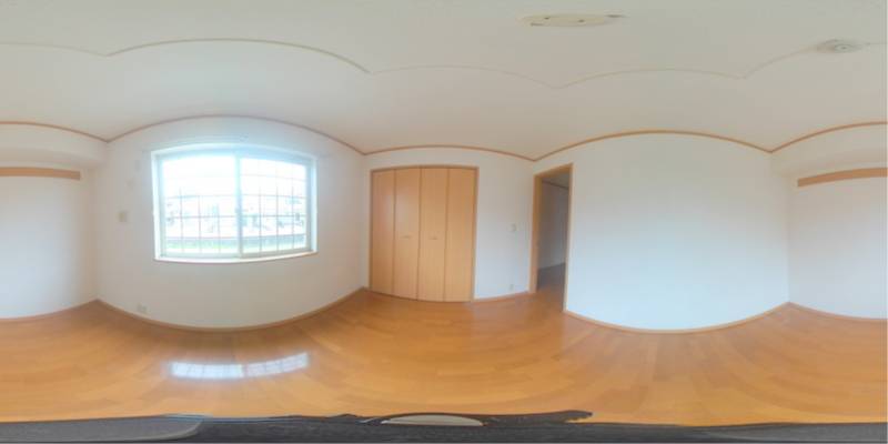 パノラマ画像洋室