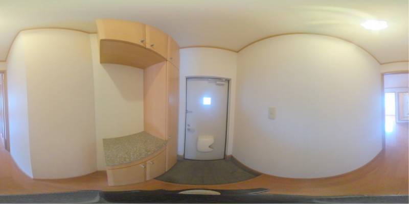 パノラマ画像玄関