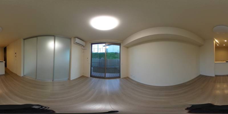 パノラマ画像リビング